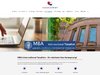 Screenshot der Internetseite der Albert-Ludwigs-Universität Freiburg zum MBA International Taxation.